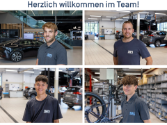 Herzlich willkommen im Team!