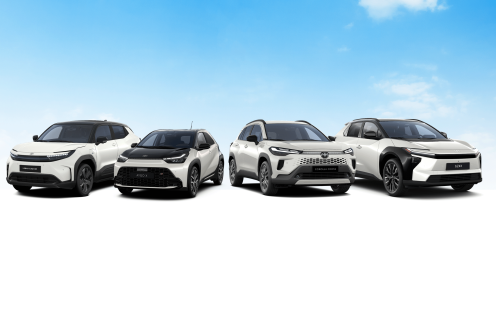 Frühlingsausstellung Lyss mit Toyota Modellen und Sonderaktion